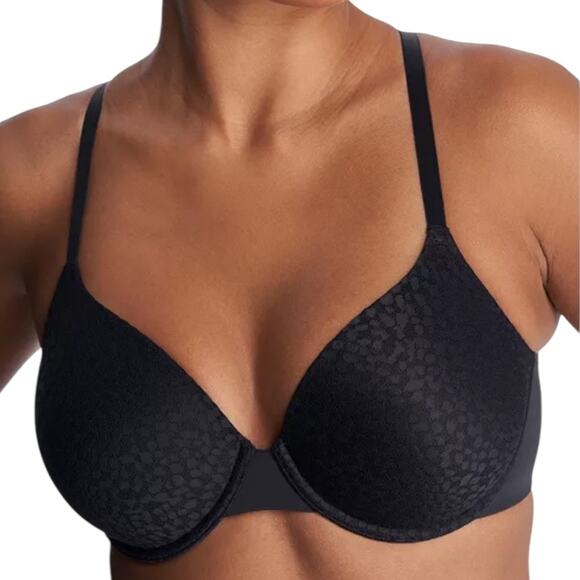 Natori 731337 Comfort Evolution Memory Foam Convertible Black Bra  32G - Picture 1 of 7
